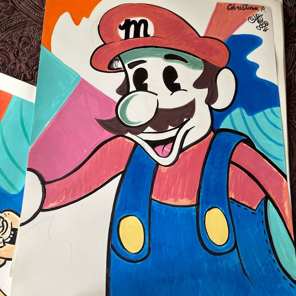 This is a original painting signed and painted by me.